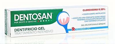 DENTOSAN GEL DENTIFRICIO CLOREXIDINA 0,2% 75 ML - Farmadott.it