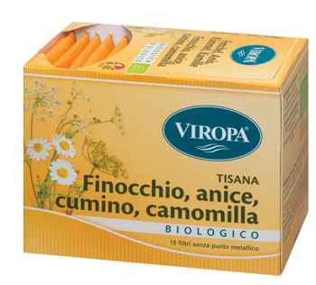 VIROPA FINOCCHIO/CUMINO/ANICE/CAMOMILLA BIO 15 BUSTINE - Farmadott.it
