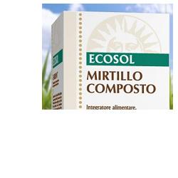 ECOSOL MIRTILLO COMPOSTO 60 COMPRESSE - Farmadott.it