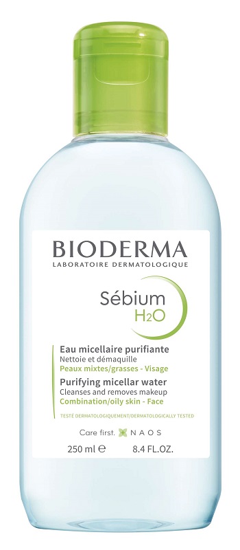 SEBIUM H2O ACQUA MICELLARE DETERGENTE PURIFICANTE 250 ML - Farmadott.it