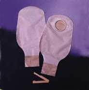 SACCA A FONDO APERTO TRASPARENTE CON PELLICOLA DI RIVESTIMENTO DISPOSITIVO DUE PEZZI CON SISTEMA DI AGGANCIO ATRAUMATICO CONSECURA 70MM 10 PEZZI - Farmadott.it