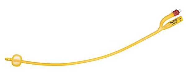 CATETERE FOLEY A MEDIA PERMANENZA  RUSCH GOLD PLUS A 2 VIE IN SILKOLATEX LATTICE-SILICONE PER ADULTO CH16 LUNGHEZZA 40 CM PUNTA CILINDRICA A 2 FORI PALLONCINO 30-50 ML 1 PEZZO - Farmadott.it