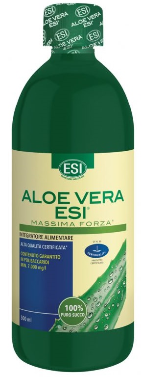ESI ALOE VERA SUCCO MASSIMA FORZA 500 ML - Farmadott.it