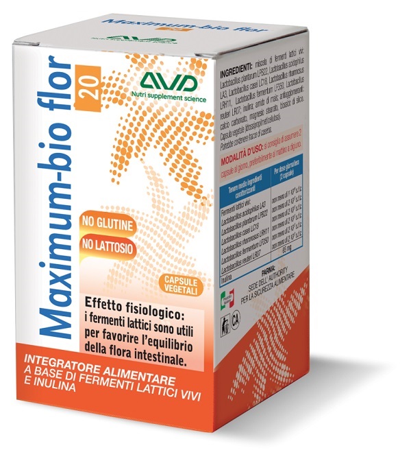MAXIMUM BIO FLOR 20 75 CAPSULE - Farmadott.it
