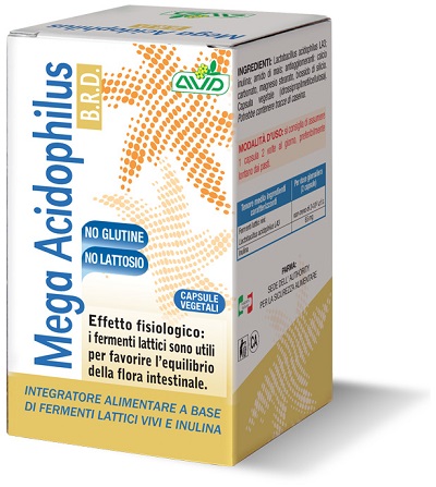 MEGA ACIDOPHILUS 75 CAPSULE MIRABILIS - Farmadott.it