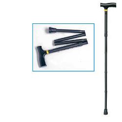 BASTONE IN ALLUMINIO PIEGHEVOLE - Farmadott.it