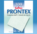 GARZA IN TESSUTO NON TESSUTO PRONTEX SOFT 10X10CM 100 PEZZI - Farmadott.it