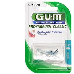 GUM PROXABRUSH CLASSIC 614 SCOVOLINO INTERDENTALE 8 PEZZI - Farmadott.it