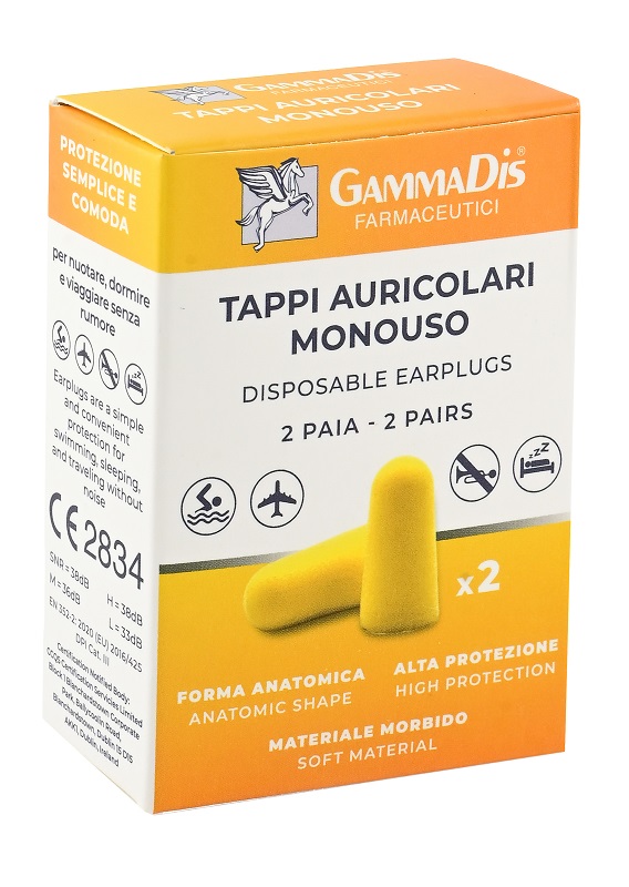 TAPPO AURICOLARE EAR GOMMAPIUMA 4 PEZZI GAMMADIS - Farmadott.it