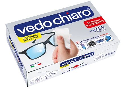 VEDOCHIARO OCCHIALI 16 SALVIETTE UMIDIFICATE - Farmadott.it