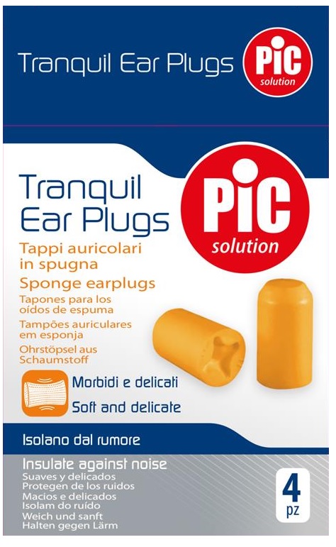 TAPPI AURICOLARI TRANQUIL IN SPUGNA 4 PEZZI - Farmadott.it
