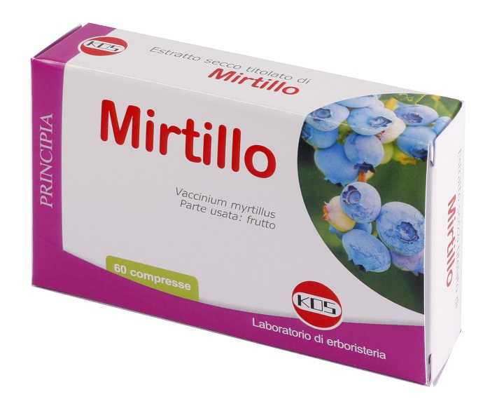MIRTILLO ESTRATTO SECCO 60 COMPRESSE - Farmadott.it