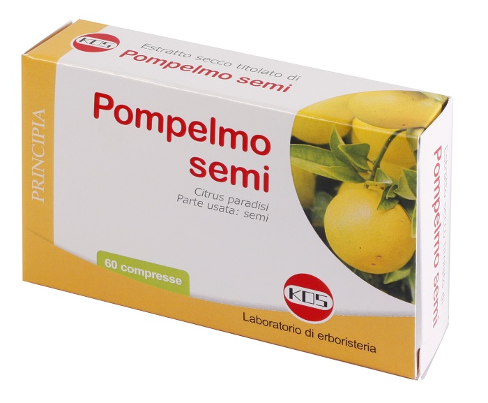 POMPELMO SEMI ESTRATTO SECCO 60 COMPRESSE - Farmadott.it