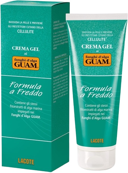 GUAM FANGHI D'ALGA CREMA GEL FORMULA A FREDDO 250 ML - Farmadott.it