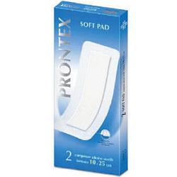 GARZA COMPRESSA PRONTEX SOFT PAD 10X25 CM 2 PEZZI - Farmadott.it