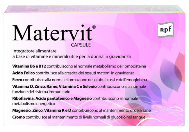 MATERVIT 30 CAPSULE - Farmadott.it