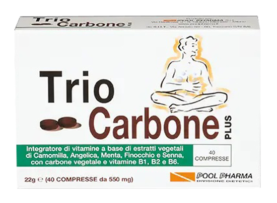 TRIOCARBONE PLUS 40 COMPRESSE - Farmadott.it