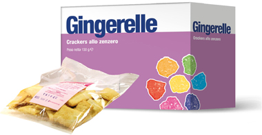 GINGERELLE CRAKERS ZENZERO 150 G - Farmadott.it