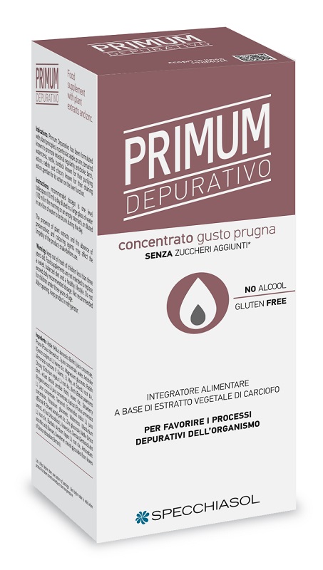 PRIMUM DEPURATIVO PRUGNA 250 ML - Farmadott.it