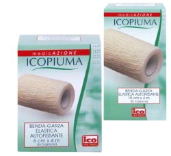 ICOPIUMA BENDA GARZA ELASTICA AUTOFISSANTE CM6X4MT 1 PEZZO - Farmadott.it