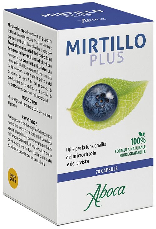 MIRTILLO PLUS 70 CAPSULE - Farmadott.it