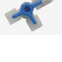 RUBINETTO A 3 VIE DELTA 3W WHITE CONNETTORI LUER LOCK GIREVOLI 1 PEZZO - Farmadott.it
