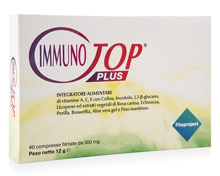 IMMUNOTOP PLUS 40 COMPRESSE FILMATE DA 300 MG - Farmadott.it