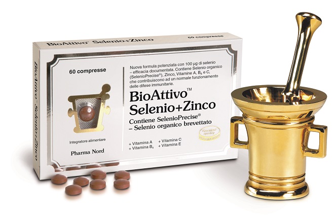 BIOATTIVO SELENIO + ZINCO 60 COMPRESSE - Farmadott.it
