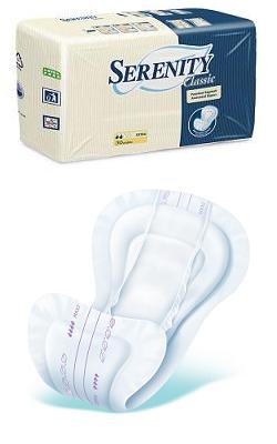 PANNOLONE PER INCONTINENZA SERENITY SAGOMATO MAXI IN TESSUTO NON TESSUTO 30 PEZZI - Farmadott.it