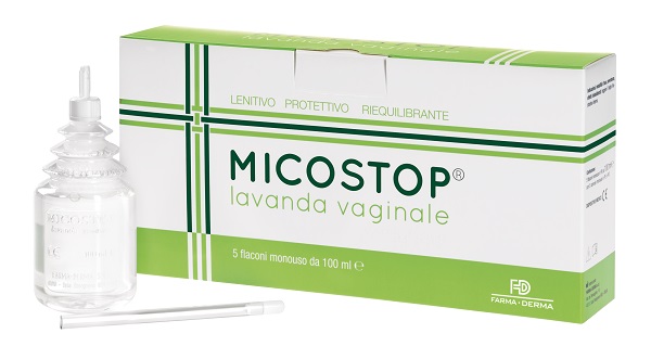 LAVANDA VAGINALE MICOSTOP 5 FLACONI DA 100 ML - Farmadott.it