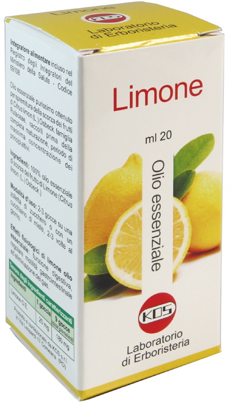 LIMONE OLIO ESSENZIALE 20 ML - Farmadott.it