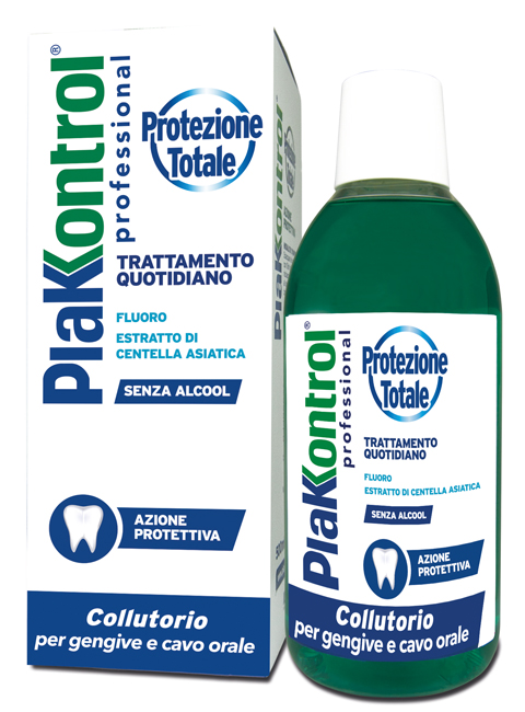 PLAKKONTROL PROTEZIONE TOTALE COLLUTORIO 500 ML - Farmadott.it