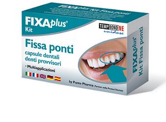CEMENTO PROVVISORIO PER PONTI FIXAPLUS KIT 1 PEZZO - Farmadott.it