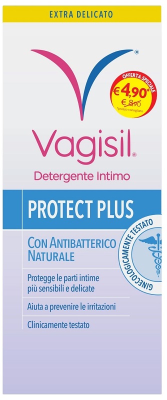 VAGISIL DETERGENTE INTIMO PROTECT PLUS 250 ML - Farmadott.it