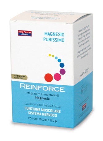 REINFORCE MAGNESIO PURISSIMO 150 G - Farmadott.it