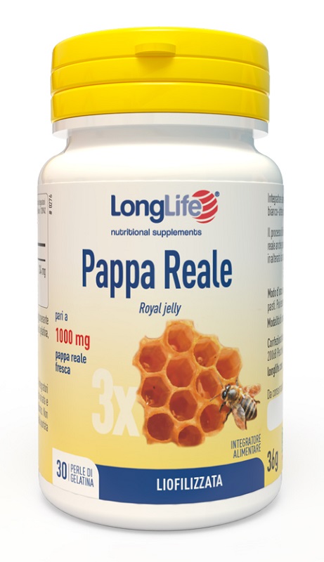 LONGLIFE PAPPA REALE 30 PERLE IN GELATINA - Farmadott.it