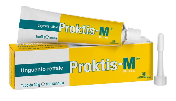 UNGUENTO RETTALE PROKTIS/M PLUS 30G CON CANNULA - Farmadott.it