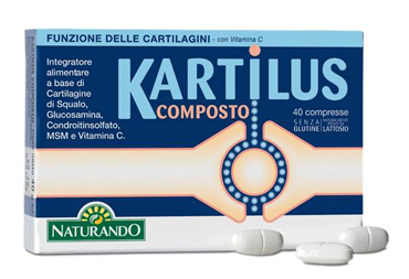 KARTILUS COMPOSTO 40 COMPRESSE - Farmadott.it