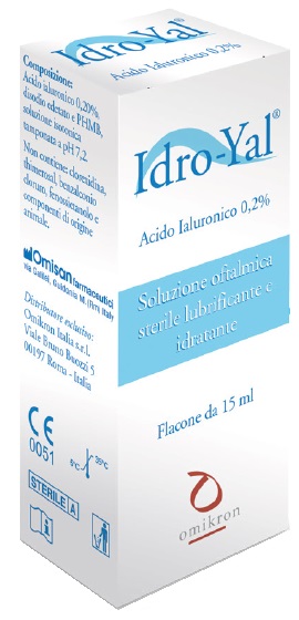 IDRO-YAL SOLUZIONE OFTALMICA LUBRIFICANTE IDRATANTE ACITO IALURONICO 0,2% 15 ML - Farmadott.it
