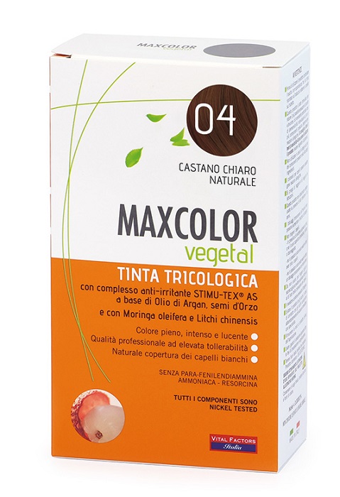 MAX COLOR VEGETAL 04 TINTURA 140 ML - Farmadott.it