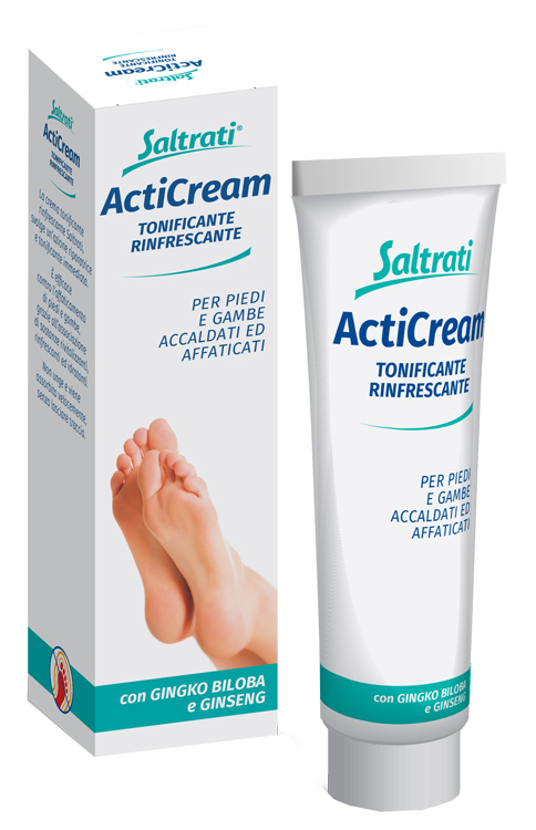 SALTRATI ACTICREAM TONIFICANTE RINFRESCANTE PER PIEDI E GAMBE 100 ML - Farmadott.it