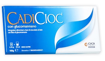 CADICIOC TAVOLETTA LATTE CON GLUCOMANNANO 100 G - Farmadott.it
