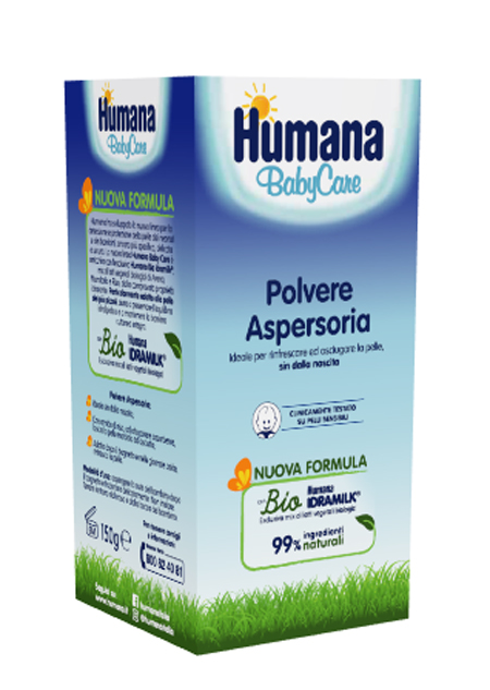 HUMANA BABY CARE POLVERE ASPERSORIA 150 G - Farmadott.it