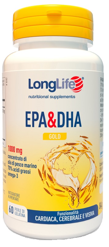 LONGLIFE EPA DHA GOLD 60 PERLE - Farmadott.it