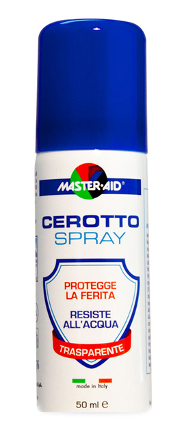 CEROTTO SPRAY MASTER-AID FLACONE 50ML CIRCA 80 APPLICAZIONI - Farmadott.it