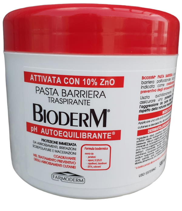 BIODERM PASTA BARRIERA ZINCO 500 ML - Farmadott.it