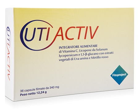 UTIACTIV 36 CAPSULE FILMATE DA 340 MG - Farmadott.it
