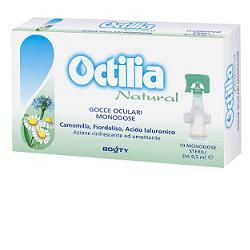 OCTILIA NATURAL GOCCE OCCHI IRRITATI E ARROSSATI 10 FLACONCINI MONODOSE 0,5 ML - Farmadott.it