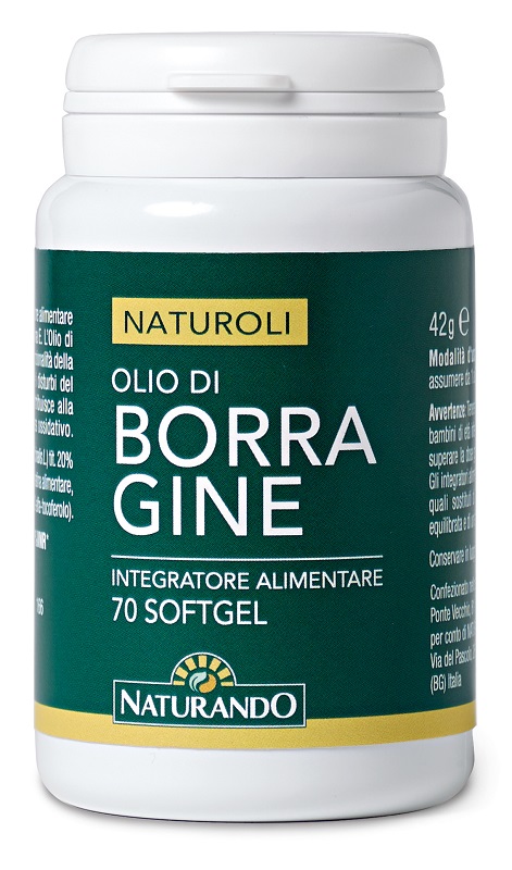 NATUROLI OLIO DI BORRAGINE 70 SOFTGEL - Farmadott.it
