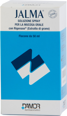 JALMA SOLUZIONE SPRAY PER LA MUCOSA ORALE 50 ML CON NEBULIZZATORE - Farmadott.it